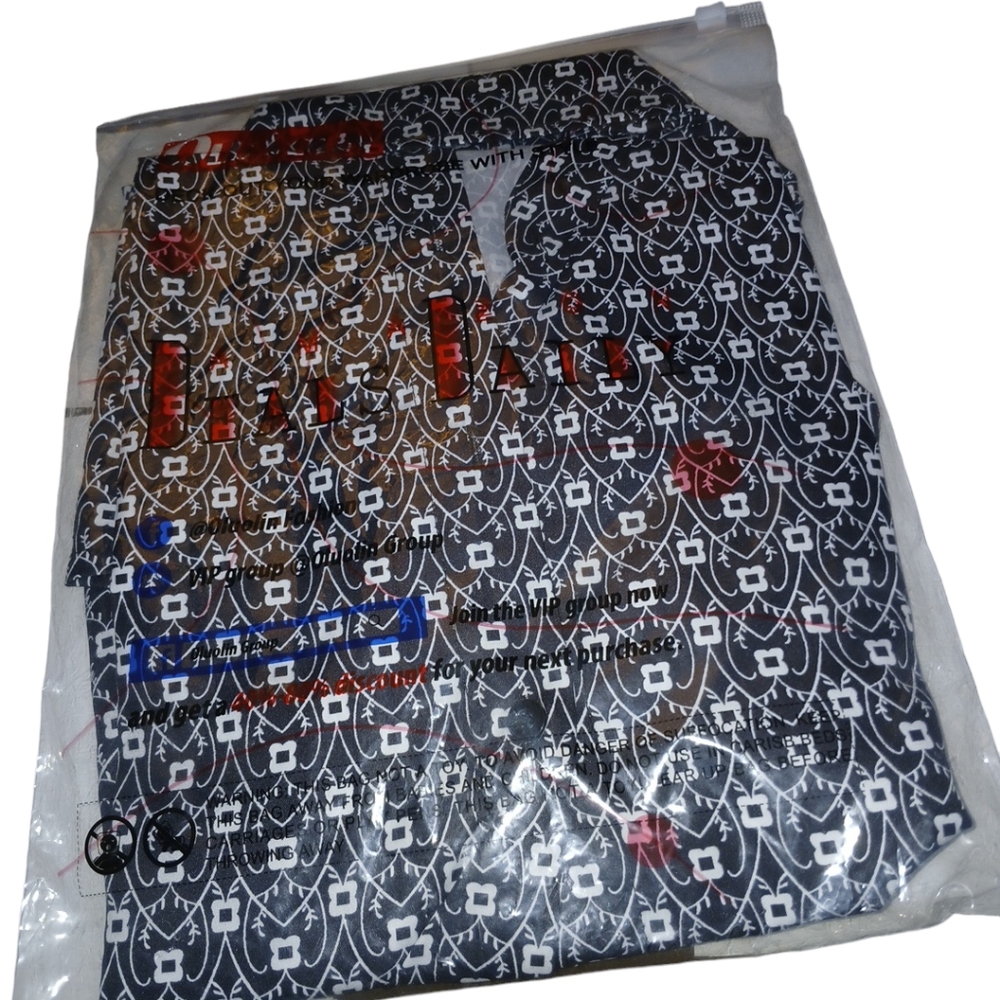 Men's Printed Comfort Flex Short Sleeve Athletic Muscle Button Down sz XL - Picture 3 of 4